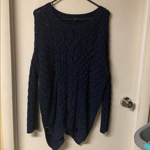 Blue Oversized Sweater!